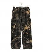 X-LARGEエクストララージ）の古着「迷彩カーゴパンツ」｜ブラック