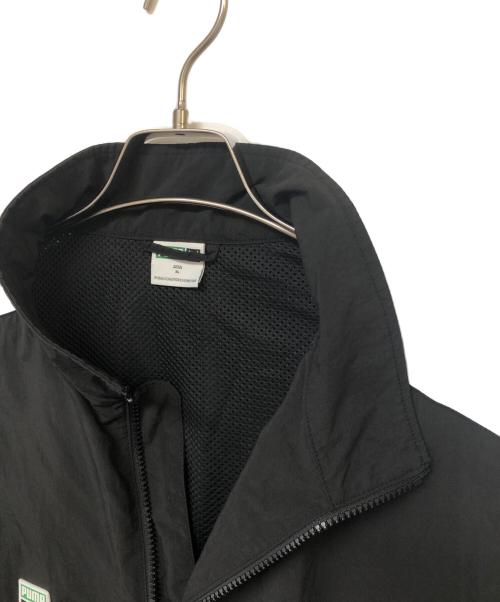 PUMA（プーマ）PUMA (プーマ) X-LARGE (エクストララージ) ハーフジップジャケット ブラック サイズ:XLの古着・服飾アイテム