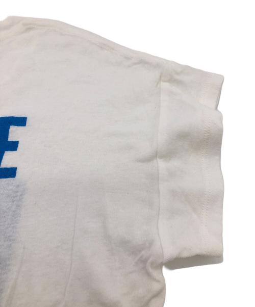 Hysteric Glamour（ヒステリックグラマー）Hysteric Glamour (ヒステリックグラマー) 半袖カットソー ホワイト×ブルー サイズ:Ｆｒｅｅの古着・服飾アイテム