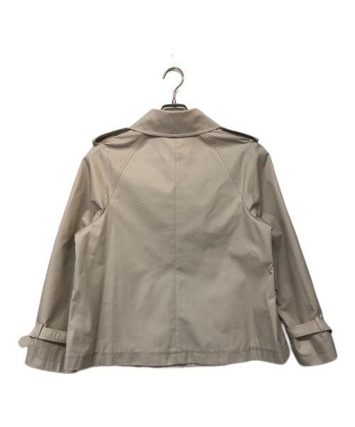 23区（ニジュウサンク）23区 (ニジュウサンク) ショートトレンチコート ベージュ サイズ:38の古着・服飾アイテム
