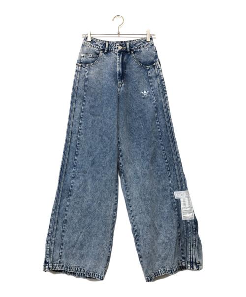 adidas（アディダス）adidas (アディダス) デニムパンツ スカイブルー サイズ:SIZE 68.5cm (W27) 未使用品の古着・服飾アイテム