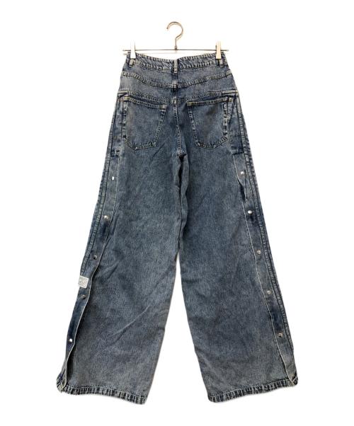 adidas（アディダス）adidas (アディダス) デニムパンツ スカイブルー サイズ:SIZE 68.5cm (W27) 未使用品の古着・服飾アイテム