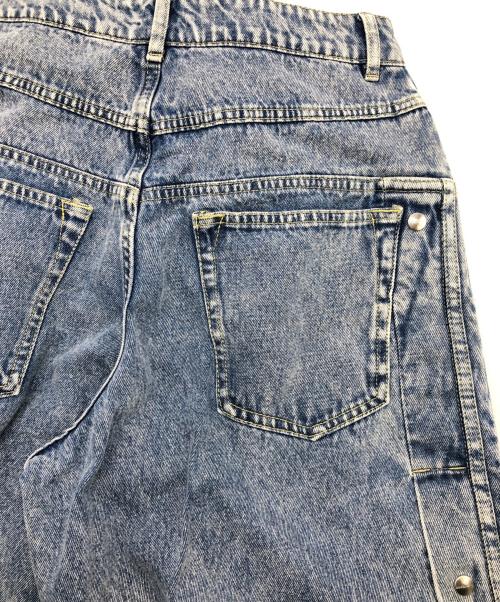 adidas（アディダス）adidas (アディダス) デニムパンツ スカイブルー サイズ:SIZE 68.5cm (W27) 未使用品の古着・服飾アイテム