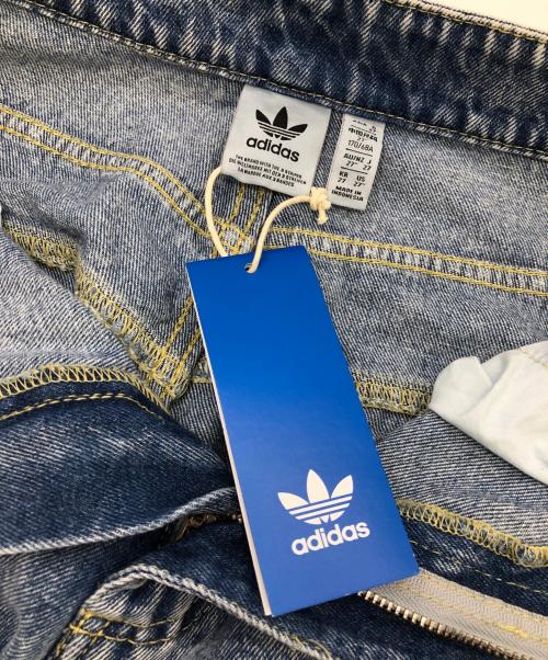 adidas（アディダス）adidas (アディダス) デニムパンツ スカイブルー サイズ:SIZE 68.5cm (W27) 未使用品の古着・服飾アイテム
