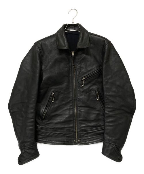 freewheelers（フリーホイーラーズ）freewheelers (フリーホイーラーズ) レザージャケット ブラック サイズ:36の古着・服飾アイテム