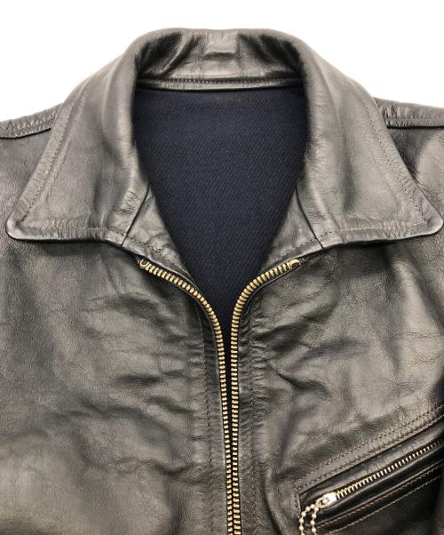 freewheelers（フリーホイーラーズ）freewheelers (フリーホイーラーズ) レザージャケット ブラック サイズ:36の古着・服飾アイテム