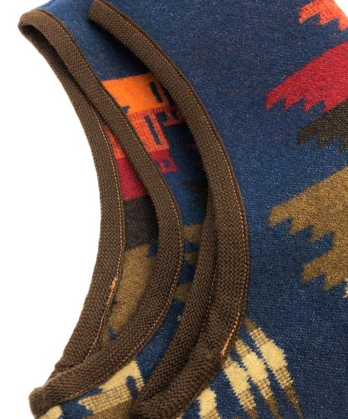 freewheelers（フリーホイーラーズ）FREEWHEELERS (フリーホイーラーズ) サドルロックベスト ネイビー サイズ:SIZE 36の古着・服飾アイテム