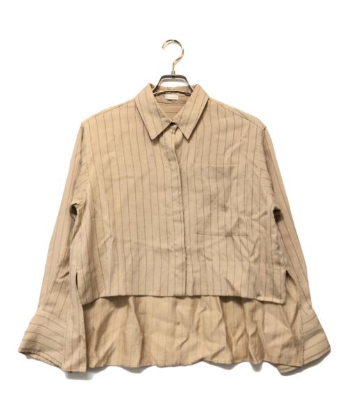 RITO（リト）RITO (リト) 長袖シャツ ベージュ サイズ:SIZE 36の古着・服飾アイテム