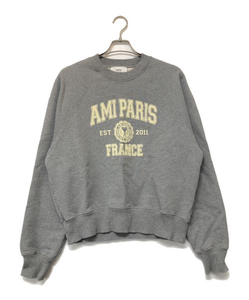 AMI Alexandre Mattiussi（アミアレクサンドルマテュッシ）AMI Alexandre Mattiussi (アミアレクサンドルマテュッシ) スウェット グレー サイズ:Mの古着・服飾アイテム