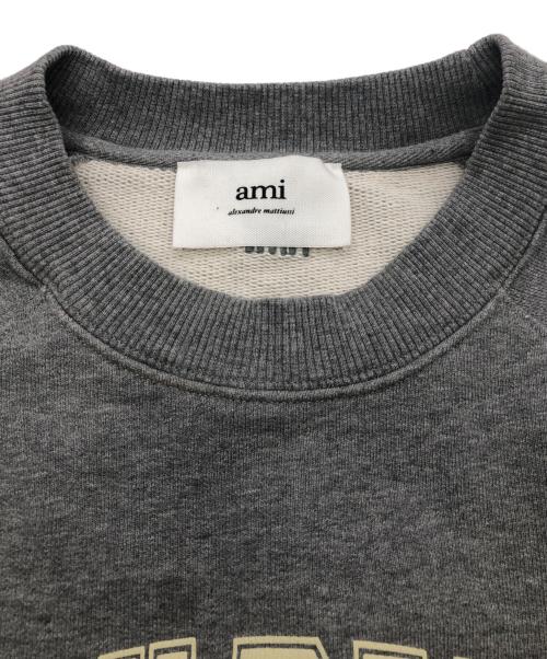 AMI Alexandre Mattiussi（アミアレクサンドルマテュッシ）AMI Alexandre Mattiussi (アミアレクサンドルマテュッシ) スウェット グレー サイズ:Mの古着・服飾アイテム