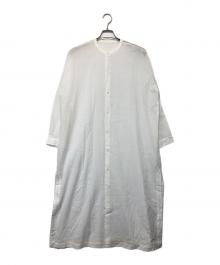 GALERIE VIE（ギャルリーヴィー）の古着「シャツワンピース」｜ホワイト
