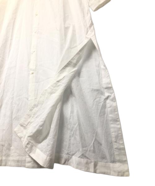 GALERIE VIE（ギャルリーヴィー）GALERIE VIE (ギャルリーヴィー) シャツワンピース ホワイト サイズ:36の古着・服飾アイテム