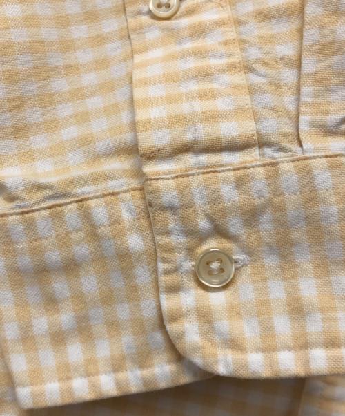 POLO RALPH LAUREN（ポロ・ラルフローレン）POLO RALPH LAUREN (ポロ・ラルフローレン) ロングスリーブシャツ ベージュ×ホワイト サイズ:SIZE Mの古着・服飾アイテム