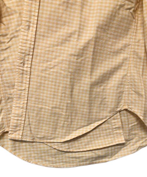 POLO RALPH LAUREN（ポロ・ラルフローレン）POLO RALPH LAUREN (ポロ・ラルフローレン) ロングスリーブシャツ ベージュ×ホワイト サイズ:SIZE Mの古着・服飾アイテム