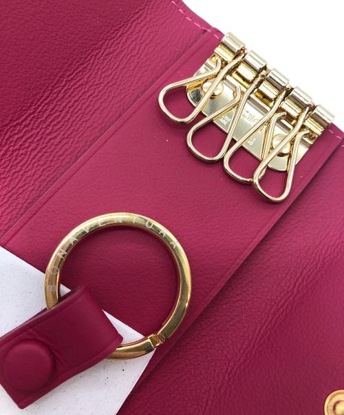 bonaventura（ボナベンチュラ）BONAVENTURA (ボナベンチュラ) スリムキーケース ショッキングピンク 未使用品の古着・服飾アイテム