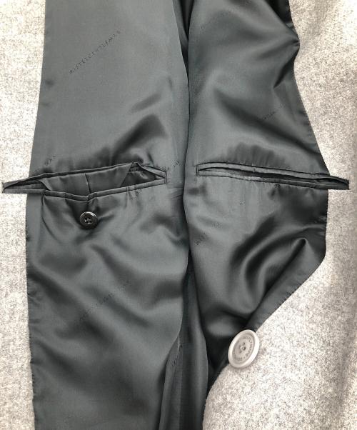 MISTER GENTLE MAN（ミスタージェントルマン）MISTER GENTLE MAN (ミスタージェントルマン) ダブルチェスターフィールドコート グレー サイズ:SIZE Lの古着・服飾アイテム