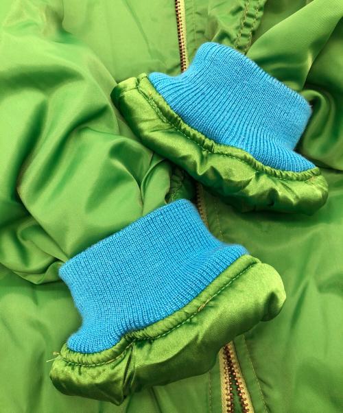 NAF NAF（ナフナフ）NAF NAF (ナフナフ) スタジャン グリーン サイズ:Freeの古着・服飾アイテム