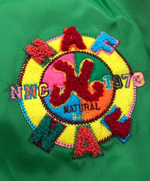 NAF NAF（ナフナフ）NAF NAF (ナフナフ) スタジャン グリーン サイズ:Freeの古着・服飾アイテム