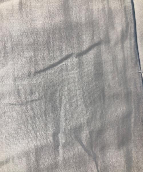 NOLLEY'S（ノーリーズ）NOLLEY'S (ノーリース) 袖口シャーリングブラウス スカイブルー サイズ:38の古着・服飾アイテム