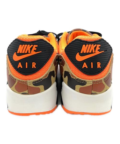 NIKE（ナイキ）NIKE (ナイキ) AIR MAX90 オレンジ×カーキ サイズ:27の古着・服飾アイテム