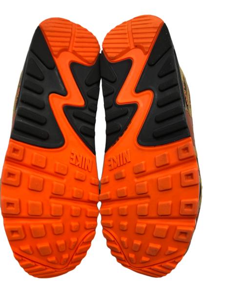 NIKE（ナイキ）NIKE (ナイキ) AIR MAX90 オレンジ×カーキ サイズ:27の古着・服飾アイテム