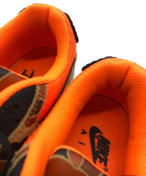 NIKE（ナイキ）NIKE (ナイキ) AIR MAX90 オレンジ×カーキ サイズ:27の古着・服飾アイテム