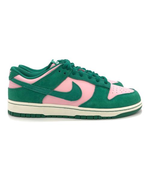NIKE（ナイキ）NIKE (ナイキ) DUNK LOW　スニーカー グリーン×ピンク サイズ:SIZE 30cmの古着・服飾アイテム