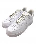 NIKEナイキ）の古着「AIR FORCE1 LOW　スニーカー」｜ホワイト
