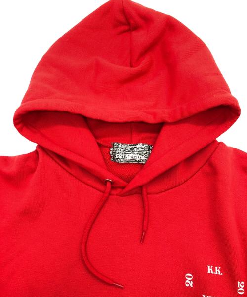 ESTNATION（エストネーション）ESTNATION (エストネーション) 河村康輔(Kosuke Kawamura) プルオーバーパーカー レッド サイズ:SIZE Sの古着・服飾アイテム