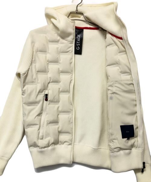 G-Stage（ジーステージ）G-Stage (ジーステージ) ニットジャケット オフホワイト サイズ:SIZE 46の古着・服飾アイテム