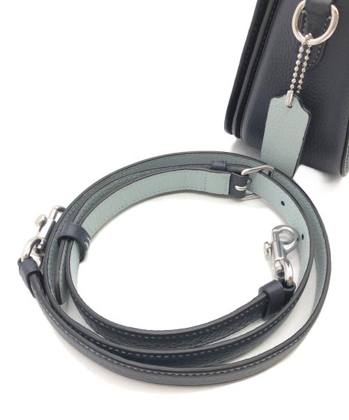 COACH（コーチ）COACH (コーチ) ショルダーバッグ ネイビー×ブルーの古着・服飾アイテム