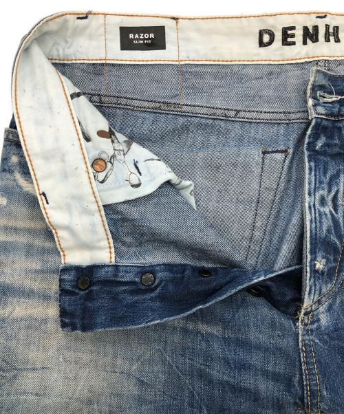 Denham（デンハム）Denham (デンハム) スリムデニムパンツ ブルー サイズ:78.5cm (W31)の古着・服飾アイテム