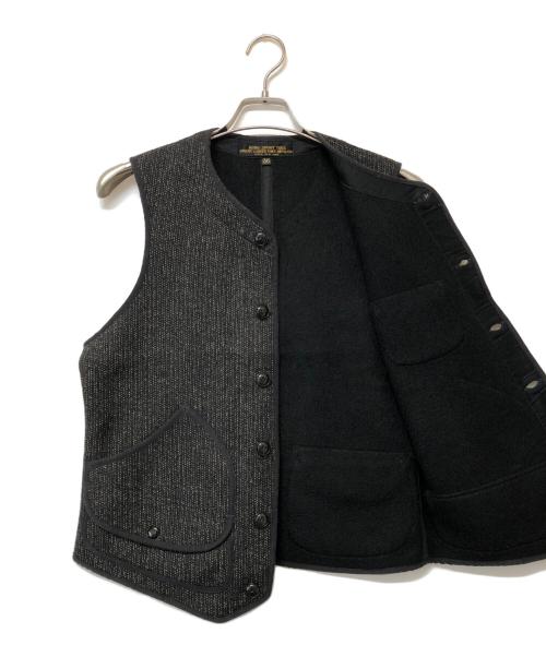 freewheelers（フリーホイーラーズ）FREEWHEELERS (フリーホイーラーズ) GREAT LAKES GMT.MFG.CO　ハンティングベスト ブラウン サイズ:SIZE 36の古着・服飾アイテム