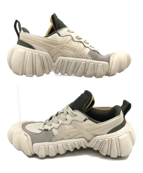 Onitsuka Tiger（オニツカタイガー）Onitsuka Tiger (オニツカタイガー) スニーカー ホワイト×グレー サイズ:SIZE 24cmの古着・服飾アイテム