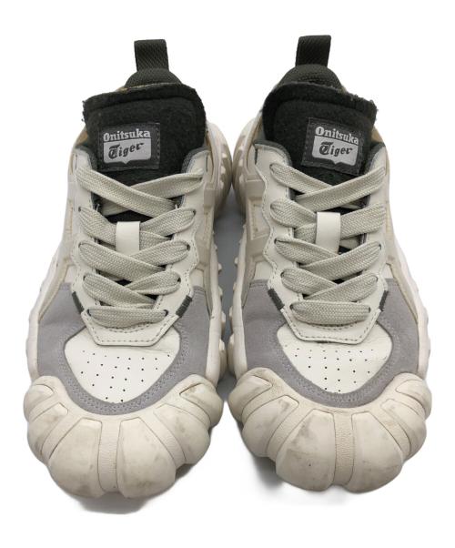 Onitsuka Tiger（オニツカタイガー）Onitsuka Tiger (オニツカタイガー) スニーカー ホワイト×グレー サイズ:SIZE 24cmの古着・服飾アイテム