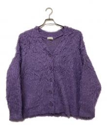 BARNYARDSTORM（バンヤードストーム）の古着「ニットカーディガン」｜パープル