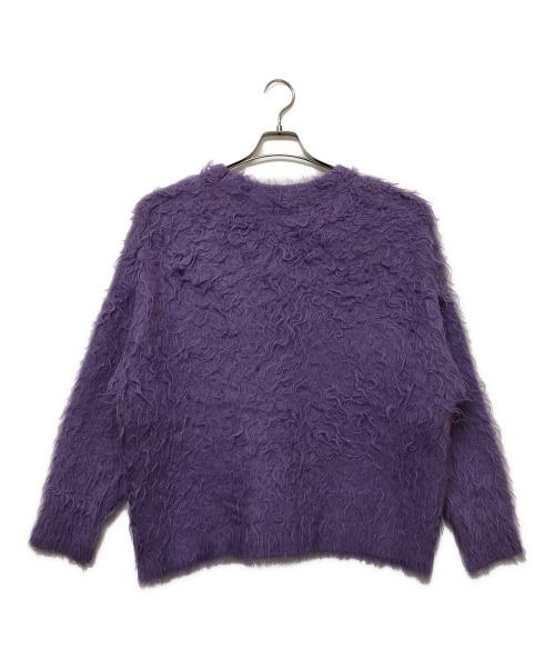BARNYARDSTORM（バンヤードストーム）BARNYARDSTORM (バンヤードストーム) ニットカーディガン パープル サイズ:Freeの古着・服飾アイテム