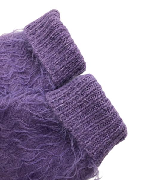 BARNYARDSTORM（バンヤードストーム）BARNYARDSTORM (バンヤードストーム) ニットカーディガン パープル サイズ:Freeの古着・服飾アイテム