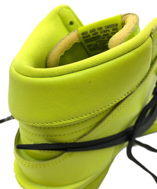 NIKE（ナイキ）NIKE (ナイキ) AMBUSH × NIKE DUNK HIGH　ハイカットスニーカー ライトグリーン サイズ:SIZE 28cmの古着・服飾アイテム