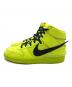 NIKE (ナイキ) AMBUSH × NIKE DUNK HIGH　ハイカットスニーカー ライトグリーン サイズ:SIZE 28cm：10000円