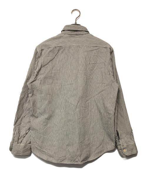 SUGAR CANE（シュガーケーン）SUGAR CANE (シュガーケーン) 長袖シャツ ネイビー×ホワイト サイズ:LARGE 16-16 1/2の古着・服飾アイテム