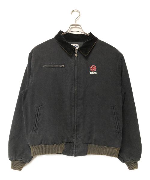 9090（9090）9090 (9090) ワークジャケット ブラック×カーキ サイズ:SIZE XLの古着・服飾アイテム