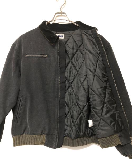 9090（9090）9090 (9090) ワークジャケット ブラック×カーキ サイズ:SIZE XLの古着・服飾アイテム