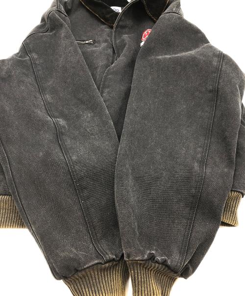 9090（9090）9090 (9090) ワークジャケット ブラック×カーキ サイズ:SIZE XLの古着・服飾アイテム