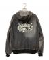 9090 (ナインティナインティ) キングロゴヴィンテージデニムフーディ ブラック サイズ:SIZE L：8000円