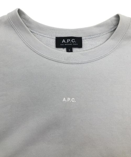 A.P.C.（アーペーセー）A.P.C. (アーペーセー) スウェット グレー サイズ:SIZE Sの古着・服飾アイテム