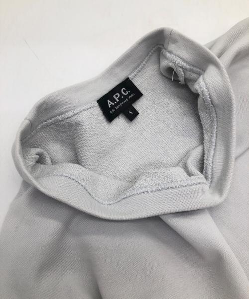 A.P.C.（アーペーセー）A.P.C. (アーペーセー) スウェット グレー サイズ:SIZE Sの古着・服飾アイテム