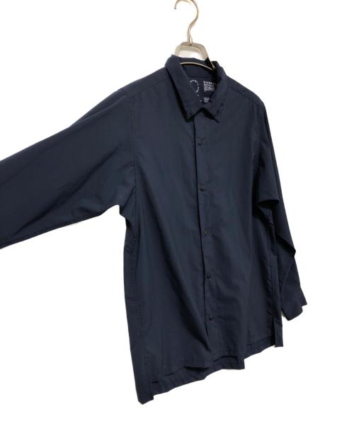 山と道（ヤマトミチ）山と道 (ヤマトミチ) 長袖シャツ ネイビー サイズ:XSの古着・服飾アイテム