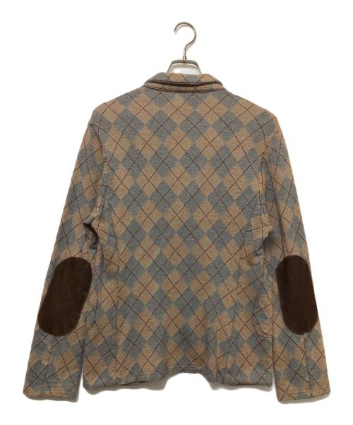 KAPITAL（キャピタル）KAPITAL (キャピタル) テーラードジャケット グレー×ベージュ サイズ:SIZE 2の古着・服飾アイテム