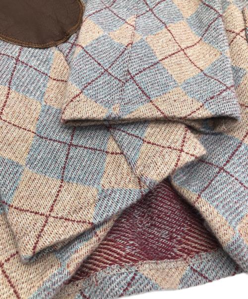 KAPITAL（キャピタル）KAPITAL (キャピタル) テーラードジャケット グレー×ベージュ サイズ:SIZE 2の古着・服飾アイテム